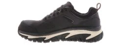 Skechers Road Walker Raylan Men’s Safety-Toe Shoe -Bearpaw Shop skechers 200154 blk archfitroadwalkerraylan black04