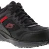 Skechers Arch Fit Slip-Resistant Bensen Men’s Safety Toe Work Shoe