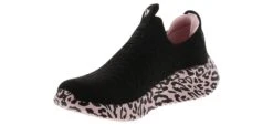 Skechers Ultra Flex 3.0 Fizz Flair Girls’ (12-4) Athletic Sneaker -Bearpaw Shop skechers 302245l bklp ultraflex3fizzflair black05