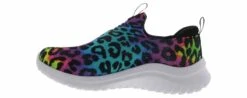 Skechers Ultra-Flex 2 Cheetah Girls’ (11-5) Running Shoe -Bearpaw Shop skechers 302282l bkmt ultraflex2cheetah black04