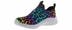 Skechers Ultra-Flex 2 Cheetah Girls’ (11-5) Running Shoe -Bearpaw Shop skechers 302282l bkmt ultraflex2cheetah black05