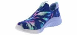 Skechers Ultra Flex 2 Girls’ (12-4) Running Shoe -Bearpaw Shop skechers 302284l nvmt ultraflex2 navy05