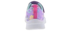 Skechers Microspec Floral Toddler Girls’ (5-10) Athletic Shoe -Bearpaw Shop skechers 302347n lvmt microspecfloral purple03