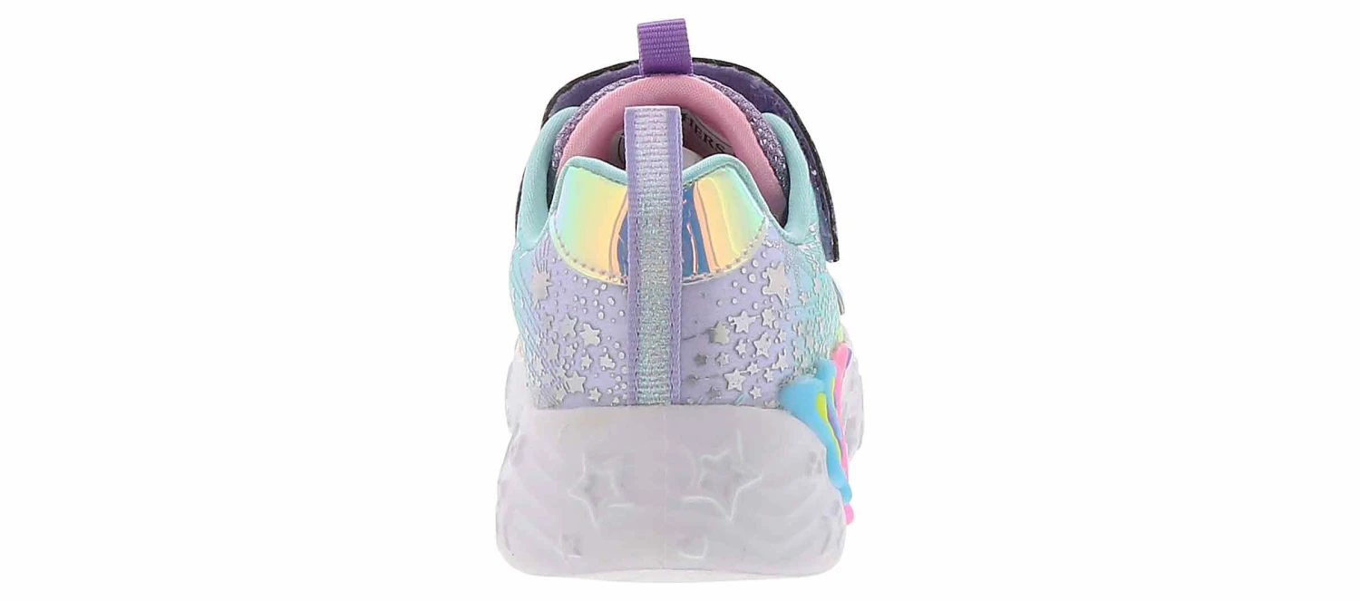 Skechers Unicorn Charmer Twilight Toddler Girls’ (7-10) Light-Up Casual Shoe 2 Skechers Unicorn Charmer Twilight Toddler Girls’ (7-10) Light-Up Casual Shoe - Image 2