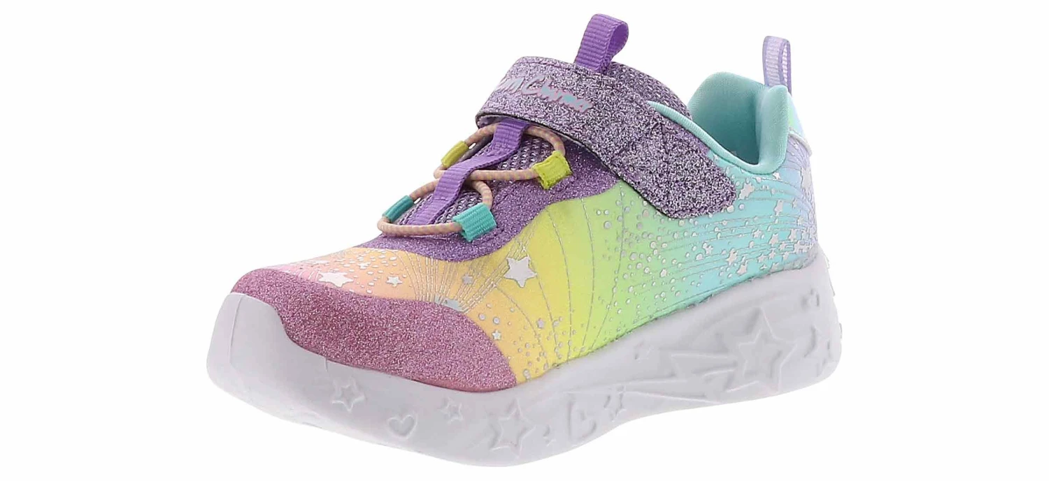 Skechers Unicorn Charmer Twilight Toddler Girls’ (7-10) Light-Up Casual Shoe 4 Skechers Unicorn Charmer Twilight Toddler Girls’ (7-10) Light-Up Casual Shoe - Image 4