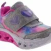 Skechers Flutter Heart Lights Girls’ (5-10) Running Shoe