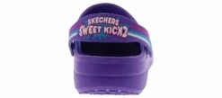 Skechers Sweet Kickz Scented Grape Girls’ (11-5) Clog -Bearpaw Shop skechers 308028l prmt sweetkickzscentedcloggrape purple03