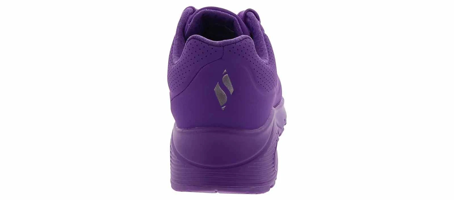 Skechers Uno Gen1 Neon Glow Girls’ (1-6) Athletic Sneaker 3 Skechers Uno Gen1 Neon Glow Girls’ (1-6) Athletic Sneaker - Image 3