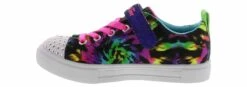 Skechers Twinkle Sparks Stormy Brights Girls’ (11-3) Athletic Sneaker -Bearpaw Shop skechers 314784l bkmt twinklesparksstormybrights black04