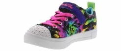 Skechers Twinkle Sparks Stormy Brights Girls’ (11-3) Athletic Sneaker -Bearpaw Shop skechers 314784l bkmt twinklesparksstormybrights black05