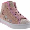 Skechers Twinkle Sparks Star Glitz Girls’ (11-3) Sneaker