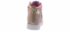 Skechers Twinkle Sparks Star Glitz Girls’ (11-3) Sneaker -Bearpaw Shop skechers 314792l gdmt twinklesparksstarglitz metallic03