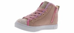 Skechers Twinkle Sparks Star Glitz Girls’ (11-3) Sneaker -Bearpaw Shop skechers 314792l gdmt twinklesparksstarglitz metallic05