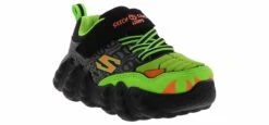 Skechers Skech-O-Saurus Toddler Boys’ (5-10) Light-Up Shoe 11 Skechers Skech-O-Saurus Toddler Boys’ (5-10) Light-Up Shoe -Bearpaw Shop skechers 400110n bklm skechosaurus black01