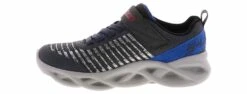 Skechers Twisty Brights Novlo Boys’ (12-4) Running Shoe -Bearpaw Shop skechers 401650l ccbl twistybrightsnovlo grey04