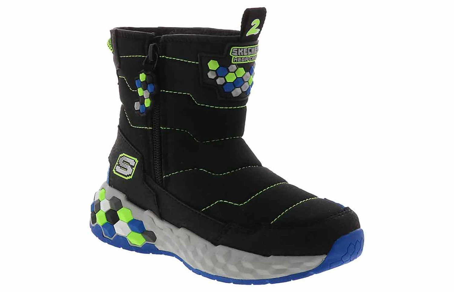 Skechers Mega-Craft 2 Boys’ (12-4) Snow Boot 1 Skechers Mega-Craft 2 Boys’ (12-4) Snow Boot