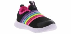 Skechers Comfy Flex 2.0 Toddler Girls’ (6-10) Athletic Shoe -Bearpaw Shop skechers comfyflex2rainbowfrenzy 302171nbkmt black05
