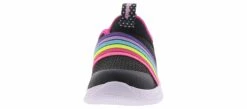 Skechers Comfy Flex 2.0 Toddler Girls’ (6-10) Athletic Shoe -Bearpaw Shop skechers comfyflex2rainbowfrenzy 302171nbkmt black06