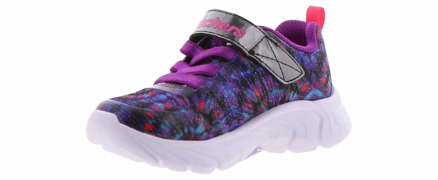 Skechers Dynamic Dash Vivid Paint Toddler Girls’ (6-10) Running Shoe 4 Skechers Dynamic Dash Vivid Paint Toddler Girls’ (6-10) Running Shoe - Image 4