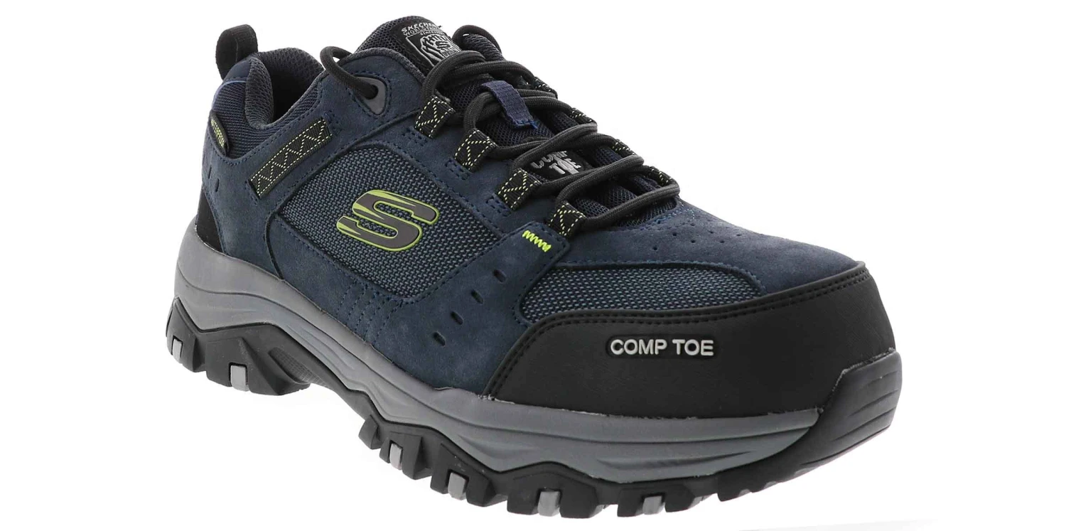 Skechers Greetah Men's Comp Toe Work Shoe 1 Skechers Greetah Men's Comp Toe Work Shoe