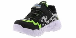Skechers Lil Mega Craft Toddler Boys’ Athletic Shoe -Bearpaw Shop skechers lilmega craft 400079nbblm black05