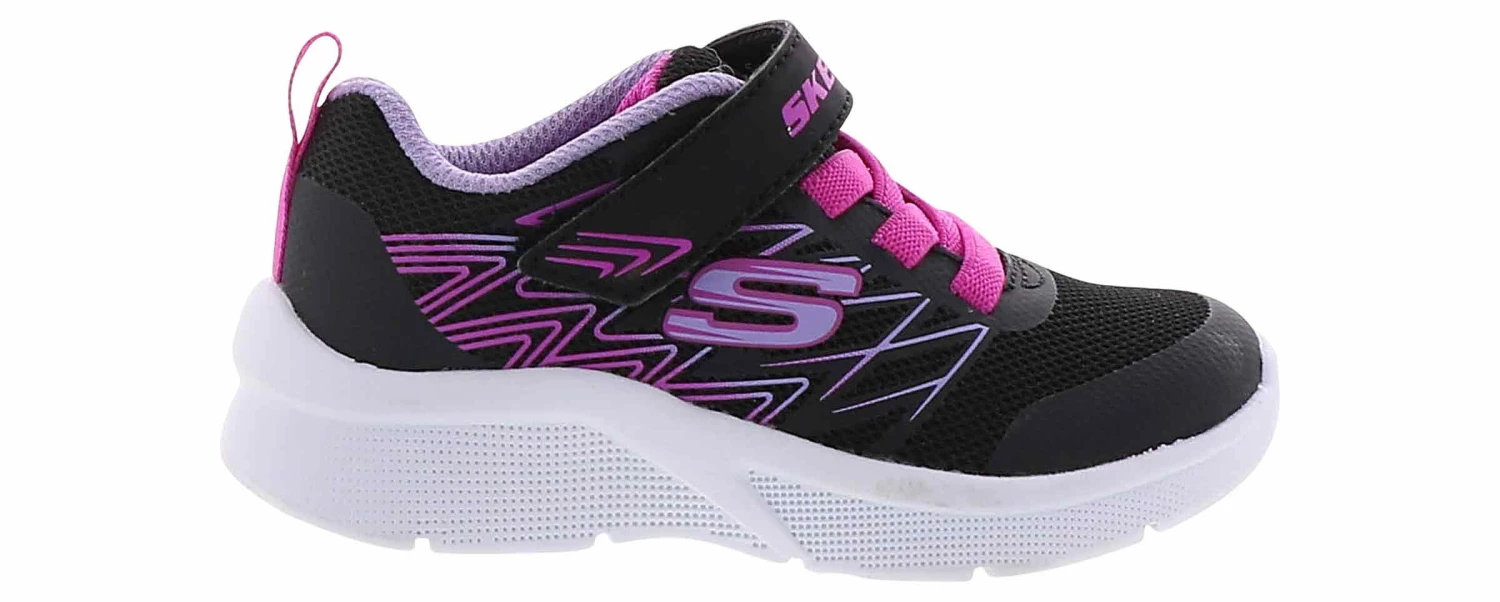 Skechers Microsepc Bold Toddler Girls’ (5-10) Running Shoe 1 Skechers Microsepc Bold Toddler Girls’ (5-10) Running Shoe