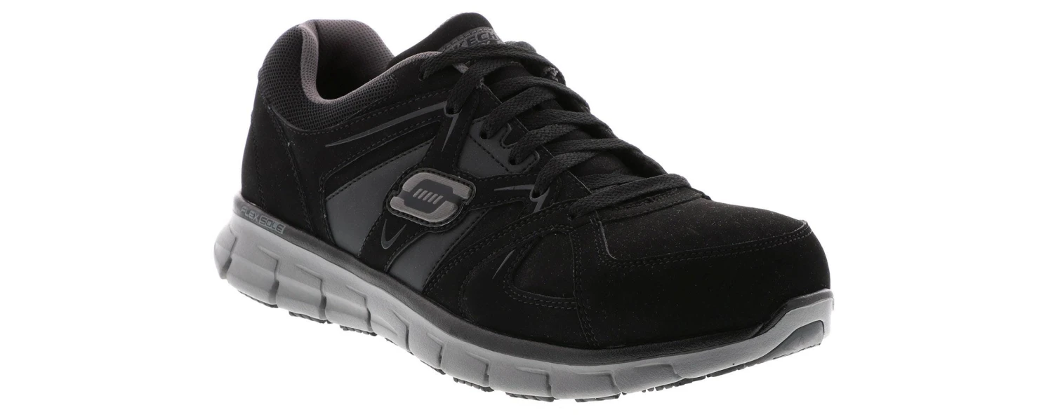 Skechers Synergy-Ekron Men's Safety Toe Work Shoe 1 Skechers Synergy-Ekron Men's Safety Toe Work Shoe