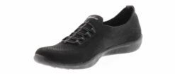 Skechers Newbury Knit Bungee Women's Walking Shoe - Black -Bearpaw Shop sketchers newburyknitbungee 100033bbk black05