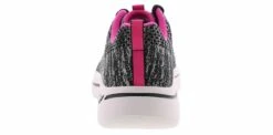 Skechers Go Walk Arch Fit Women’s Athletic Shoe -Bearpaw Shop sksk gowalkarchfitheatherpink 124410bkhp greypink03