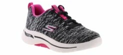 Skechers Go Walk Arch Fit Women’s Athletic Shoe -Bearpaw Shop sksk gowalkarchfitheatherpink 124410bkhp greypink05