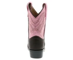 Smoky Mountain Monterey (11-3) Girls' Western Boot -Bearpaw Shop smokymountain monterey 1574 brown pink03