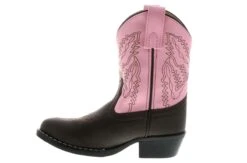 Smoky Mountain Monterey (11-3) Girls' Western Boot -Bearpaw Shop smokymountain monterey 1574 brown pink04