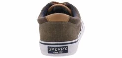 Sperry Striper II Waxy Men’s Casual Shoe -Bearpaw Shop sperry sts23464 striperiiwaxycanvas brown03