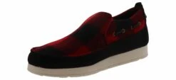 Sperry Moc Slider Buffalo Check Men’s Casual Shoe -Bearpaw Shop sperry sts23720 mocsliderbuffalocheck red05