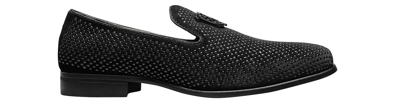Stacy Adams Swagger Black Men's Dress Shoe 2 Stacy Adams Swagger Black Men's Dress Shoe - Image 2