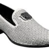 Stacy Adams Swagger White Men's Dress Shoe