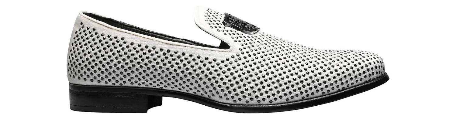 Stacy Adams Swagger White Men's Dress Shoe 2 Stacy Adams Swagger White Men's Dress Shoe - Image 2