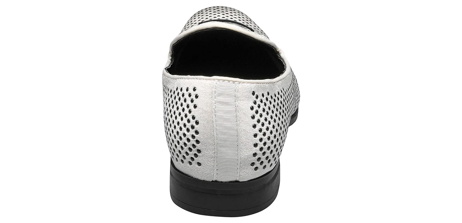 Stacy Adams Swagger White Men's Dress Shoe 3 Stacy Adams Swagger White Men's Dress Shoe - Image 3
