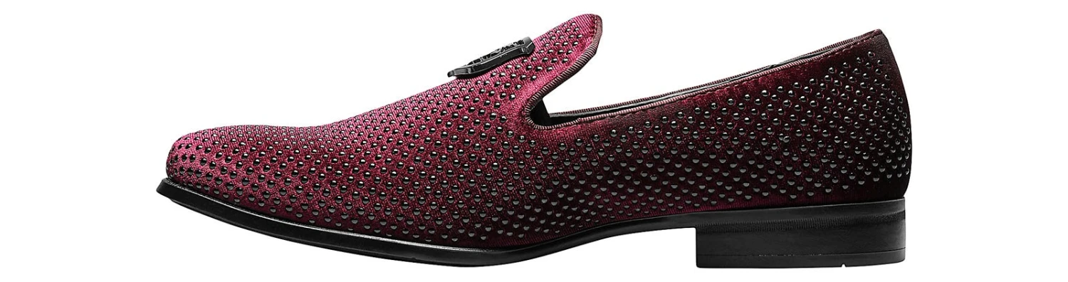Stacy Adams Swagger Burgundy Men's Dress Shoe 4 Stacy Adams Swagger Burgundy Men's Dress Shoe - Image 4