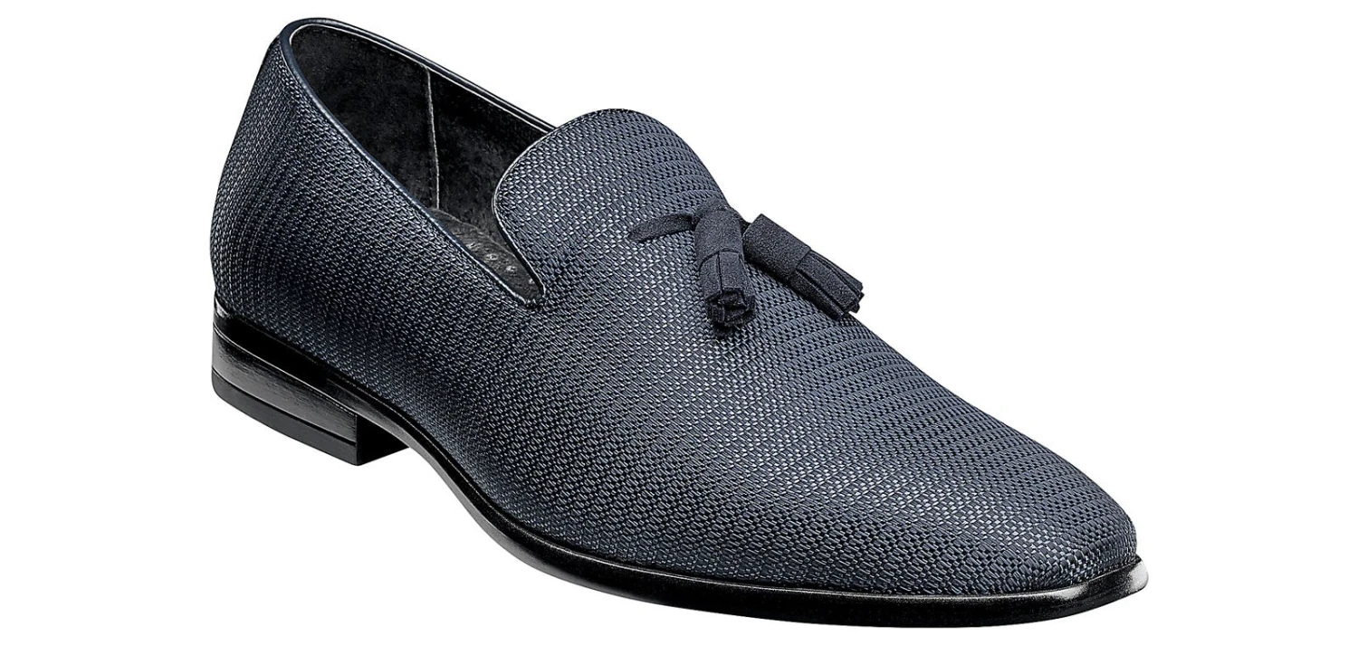 Stacy Adams Tazewell Navy Men's Dress Shoe 1 Stacy Adams Tazewell Navy Men's Dress Shoe