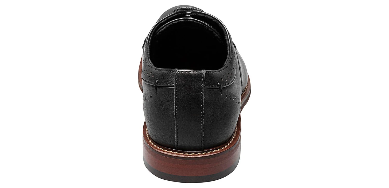 Stacy Adams Maddox Black Matte Men's Oxford Shoe 3 Stacy Adams Maddox Black Matte Men's Oxford Shoe - Image 3