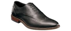 Stacy Adams Macarthur Black Matte Men's Oxford Shoe