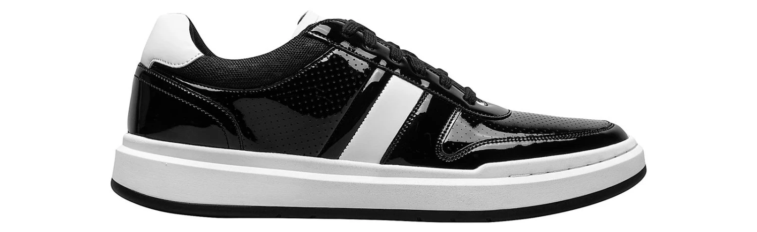 Stacy Adams Cashton Black Men's Sneaker 2 Stacy Adams Cashton Black Men's Sneaker - Image 2