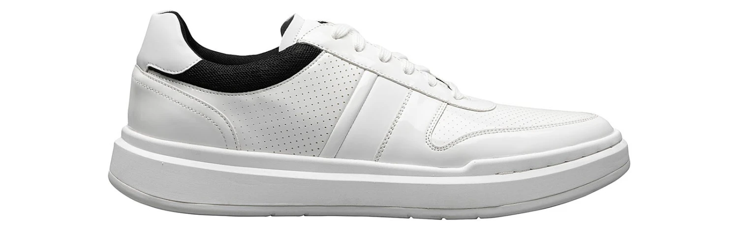 Stacy Adams Cashton White Men's Sneaker 2 Stacy Adams Cashton White Men's Sneaker - Image 2