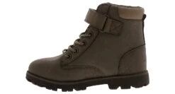 Stride Rite Jill Toddler Girls’(5-10) Combat Boot -Bearpaw Shop striderite kg023401 jillcheetahcombat metallic04