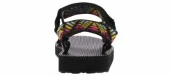 Teva Original Universe Girls’ (1-6) Outdoor Sandal -Bearpaw Shop teva koriginaluniversal 1116656cbnpk black03