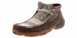 Twisted X VFW Chukka Drive Moc Men’s Casual Shoe -Bearpaw Shop twistedx chukkadrivingmoc mdm0075 browntan05