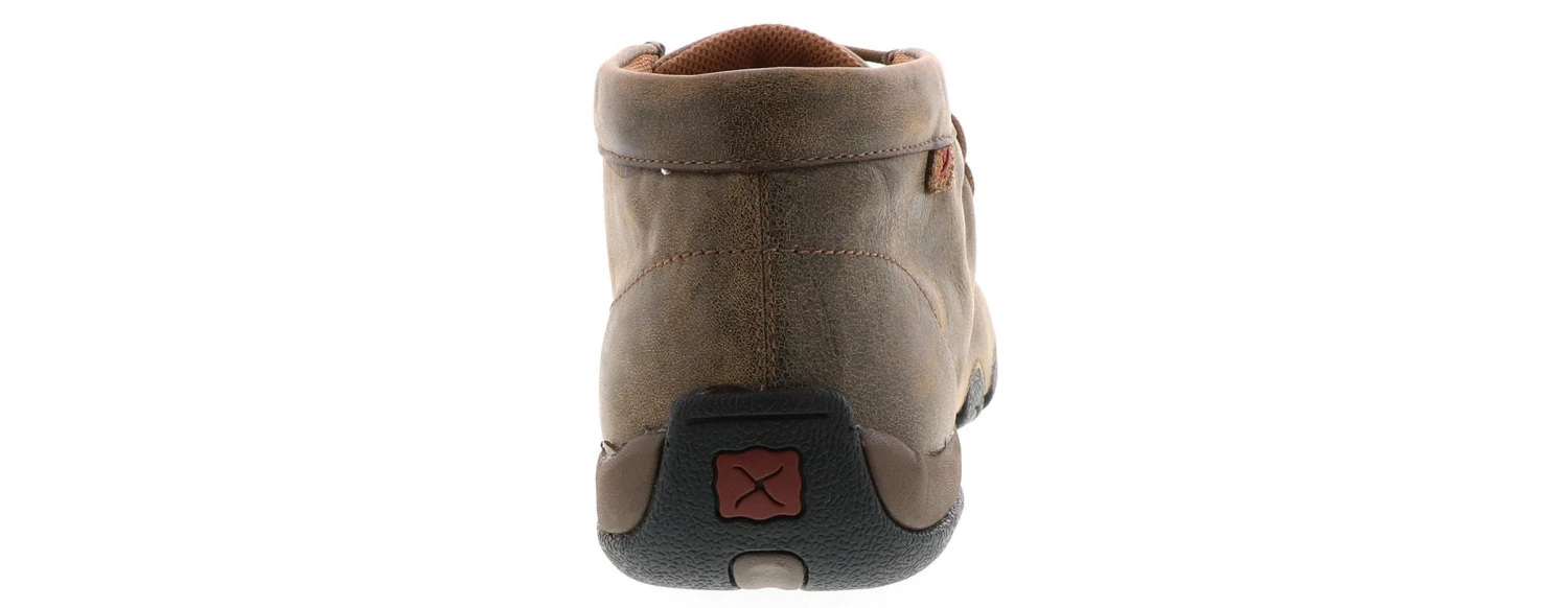 Twisted X Driving Moccasin Men's Short Boot - Beige 3 Twisted X Driving Moccasin Men's Short Boot - Beige - Image 3