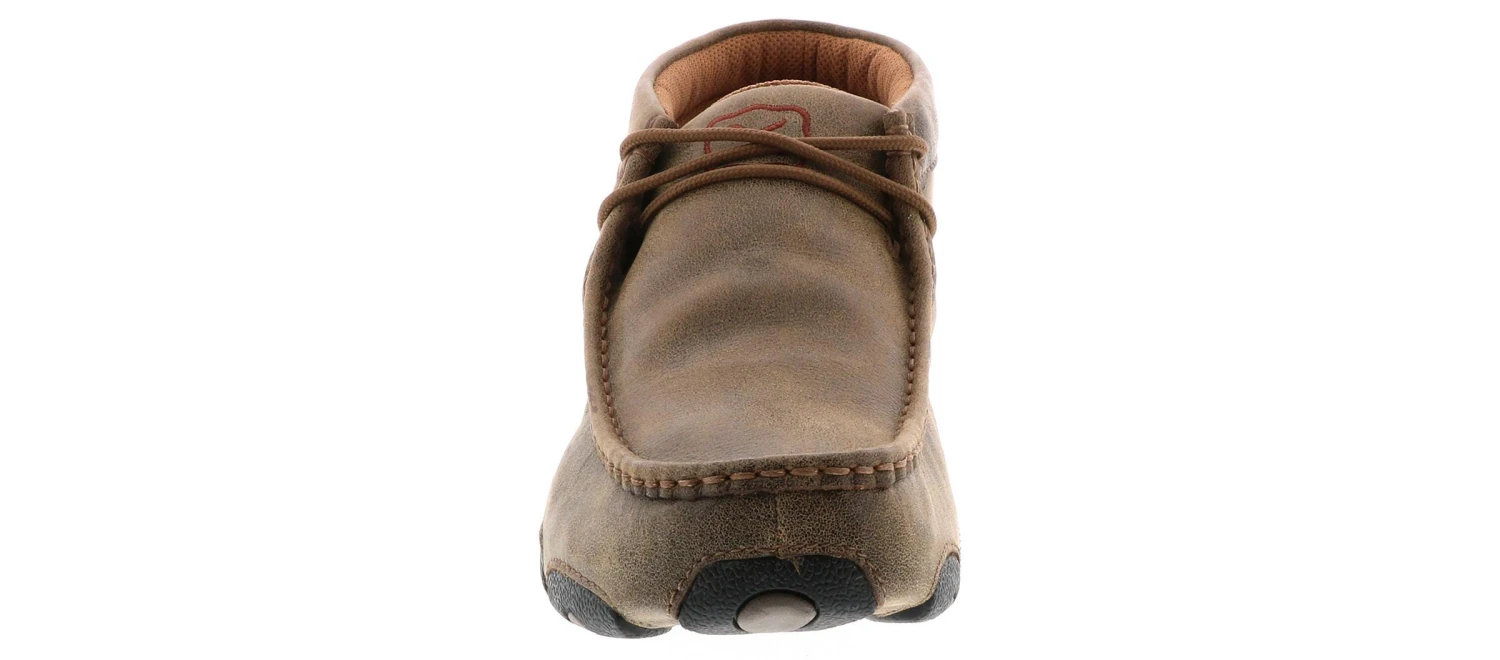 Twisted X Driving Moccasin Men's Short Boot - Beige 6 Twisted X Driving Moccasin Men's Short Boot - Beige - Image 6
