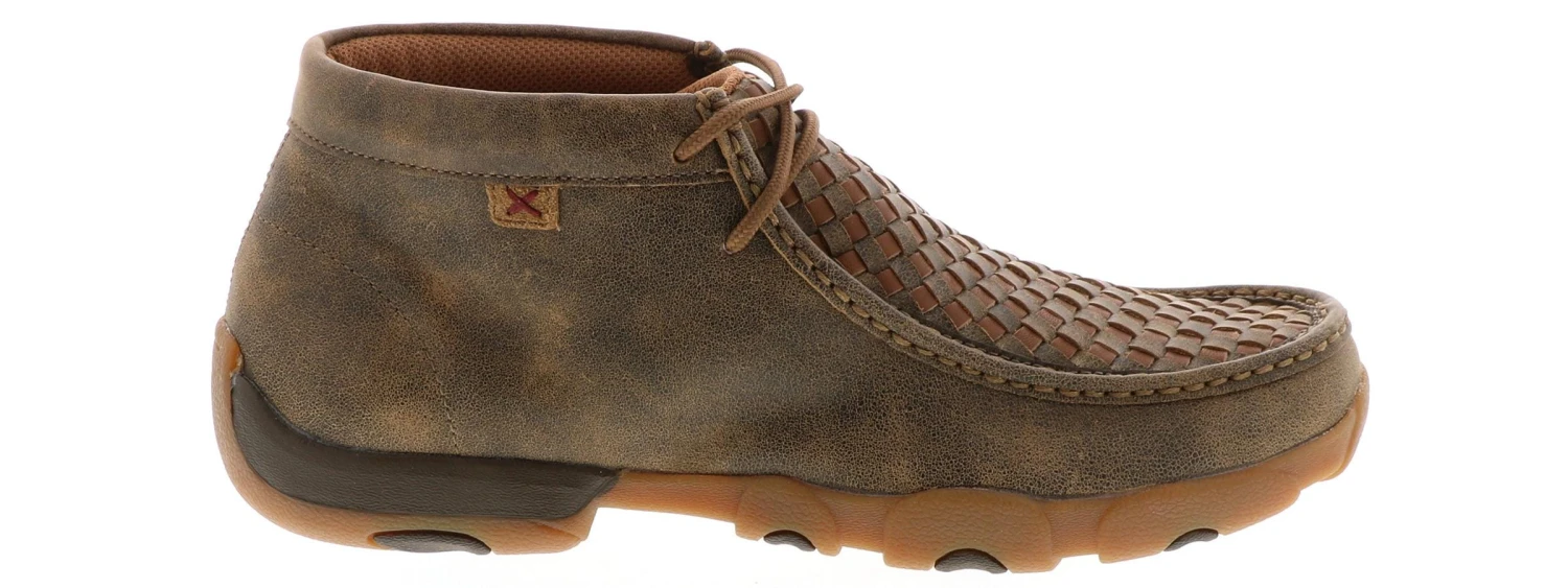 Twisted X Bomber Driving Moccasin Men's Short Boot 2 Twisted X Bomber Driving Moccasin Men's Short Boot - Image 2